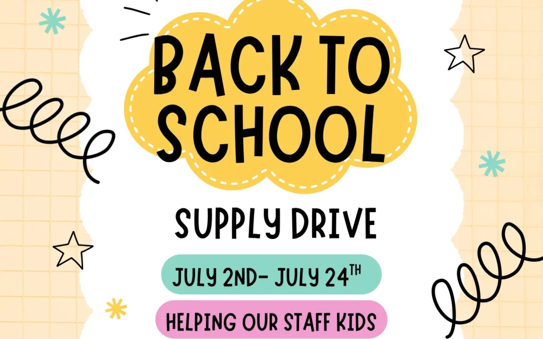 Back to School Supply Drive