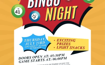 Bingo Night at Regency Retirement Village